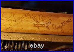Liberace Wurlitzer Upright Stage Piano. Autographed/free Delivery