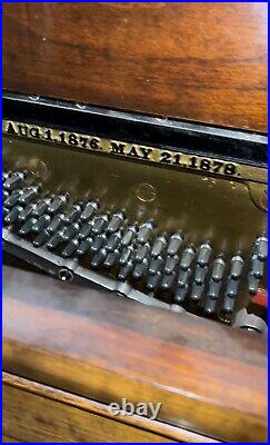 Lot 045 Steinway & Sons professional upright piano. FULLY RESTORED