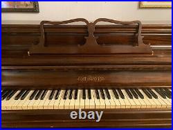 Lovely Mahogany Chickering Brothers Spinet Piano 1950-1951 Beautiful tone