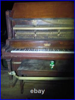M Schulz Co. Chicago Piano Established 1869 Cabinet Grand M Schulz Co. Chicago Piano Established 1869 Cabinet Grand