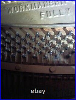 M Schulz Co. Chicago Piano Established 1869 Cabinet Grand M Schulz Co. Chicago Piano Established 1869 Cabinet Grand
