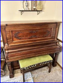 Malcom Love Antique Upright Piano