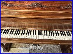 Malcom Love Antique Upright Piano