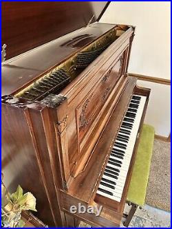 Malcom Love Antique Upright Piano