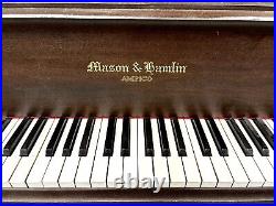 Mason & Hamlin A Grand Piano 5'8 Satin Mahogany