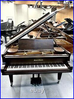 Mason & Hamlin Grand Piano 5'8 Satin Dark Mahogany