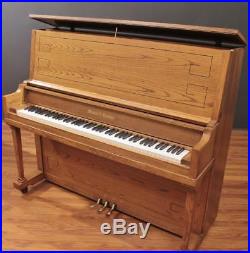 Mason & Hamlin Model 50 Studio Upright Piano 50'' Oak