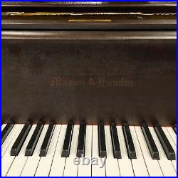 Mason & Hamlin Model A 5'8 Painted Black Grand Piano c1922 #30852