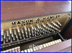 Mason & Hamlin Upright Piano Beautiful French Provincial Style
