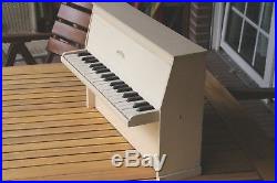 Michelsonne Paris 37 Key, Toy Piano, Kinderklavier, White, Very Rare