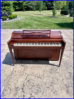 Mid-Century Baldwin Acrosonic Upright Piano