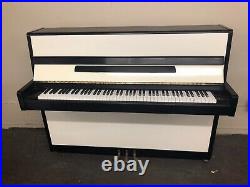 Mid Century Yamaha B1 Upright Piano Ebony White Nice