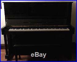Mint condition Yamaha Disklavier Upright Piano with Bench