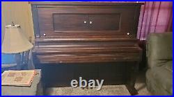 Must sell make offer Kreiter Player Piano Automatic Piano Pianola Piano withStool