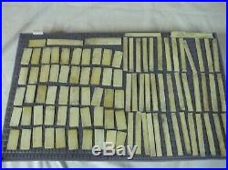 Old 1800 Upright Piano Key Tops 100 Pieces 50 Heads 40 Tails + More Bone