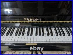 Otto Altenburg 48 OA-48 Black Laquer Upright Piano