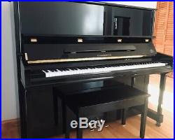 PRAMBERGER Piano. 52 Professional Upright. Ebony High Polish. PV131