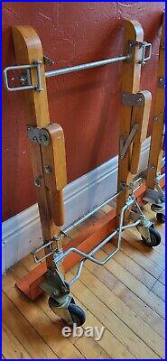 Pair Of Twin Piano/Organ Moving Truck Dollies by JET Equipment Co. EXC COND