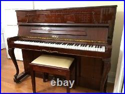 Petrof P118 Chippendale Upright Piano
