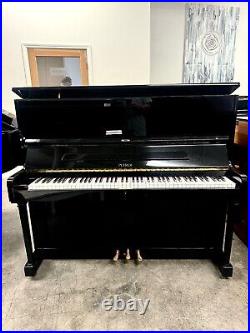 Petrof P131 Tall Upright Piano 51 Polished Ebony