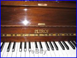 Petrof Upright Piano No Reserve