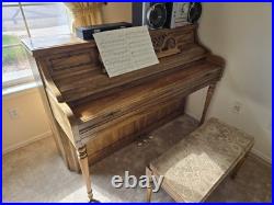 Piano + Bench Set With Beginner, Intermediate Books In The Bench Piano + Bench Set With Beginner, Intermediate Books In The Bench