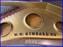 Piano Kimball Baby Grand Chippendale style art-case