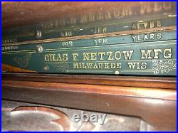Piano Netzow cabinet grand upright 1912 antique rich sound