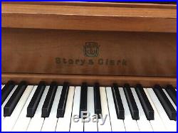 Piano (Story & Clark) With Bench, GREAT CONDITION