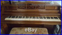 Piano story and clark padded seat great condition needs tuning