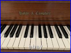 Piano upright Kohler and Campbell Excellent