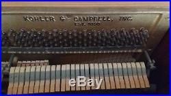 Piano, used Kohler & Campbell upright
