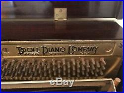 Poole Spinet Upright Piano