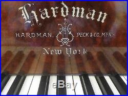 Price Lowered1899 Hardman & Peck Piano Orig. 1902 Receipt Shown Pu Sf Bay Area