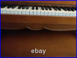 Primrose by Sohmer Upright Cherry Wood Piano 1986 Steinway Factory, New York