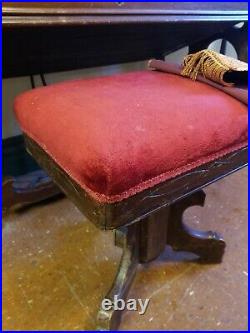 RARE 1850s Melodium (piano). Stool included