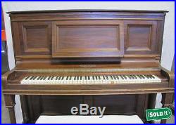 RARE FIND Wm KNABE & CO BALTIMORE 1900 UPRIGHT PIANO withBENCH #48615 READY 2 PLAY