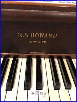 R. S. Howard Upright Piano