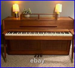 Rare 1960s Mid-Century Modern Baldwin Acrosonic Piano in Walnut