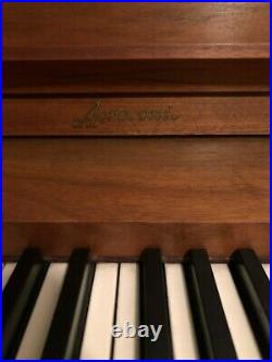 Rare 1960s Mid-Century Modern Baldwin Acrosonic Piano in Walnut