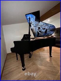 Rare hand painted piano by famous artist in Dallas. One of a kind. Local pick up