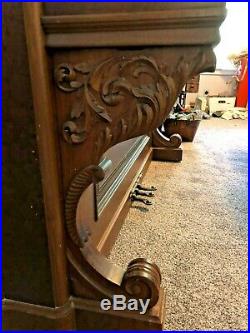 Rebuilt/Refinished Rare Ivers & Pond Upright Piano from 1895 Reduced $300