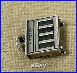 Retired/Very Rare James Avery Upright Piano Charm Sterling Silver