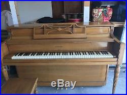 Retired piano teacher's Story and Clark Upright Piano Excellent Condition