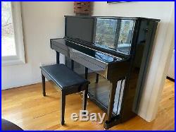 Ritmuller Upright Piano Black