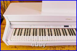 Roland HP702 Digital Upright Piano White