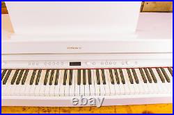 Roland HP702 Digital Upright Piano White