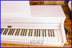 Roland HP702 Digital Upright Piano White