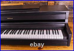 Roland HP704 Digital Upright Piano With Bench Dark Rosewood BLEMISH