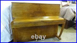 SEE VIDEO Danemann Overstrung Piano in Walnut Case Inc. Local Delivery